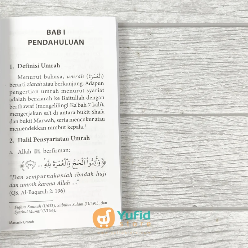 BUKU MANASIK UMRAH DAN DOA MENURUT AL-QURAN DAN AS-SUNNAH (PUSTAKA IMAM ASY-SYAFII) - Image 6