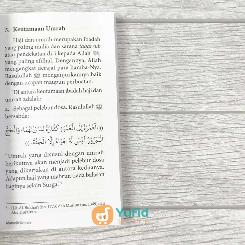 BUKU MANASIK UMRAH DAN DOA MENURUT AL-QURAN DAN AS-SUNNAH (PUSTAKA IMAM ASY-SYAFII) - Image 7