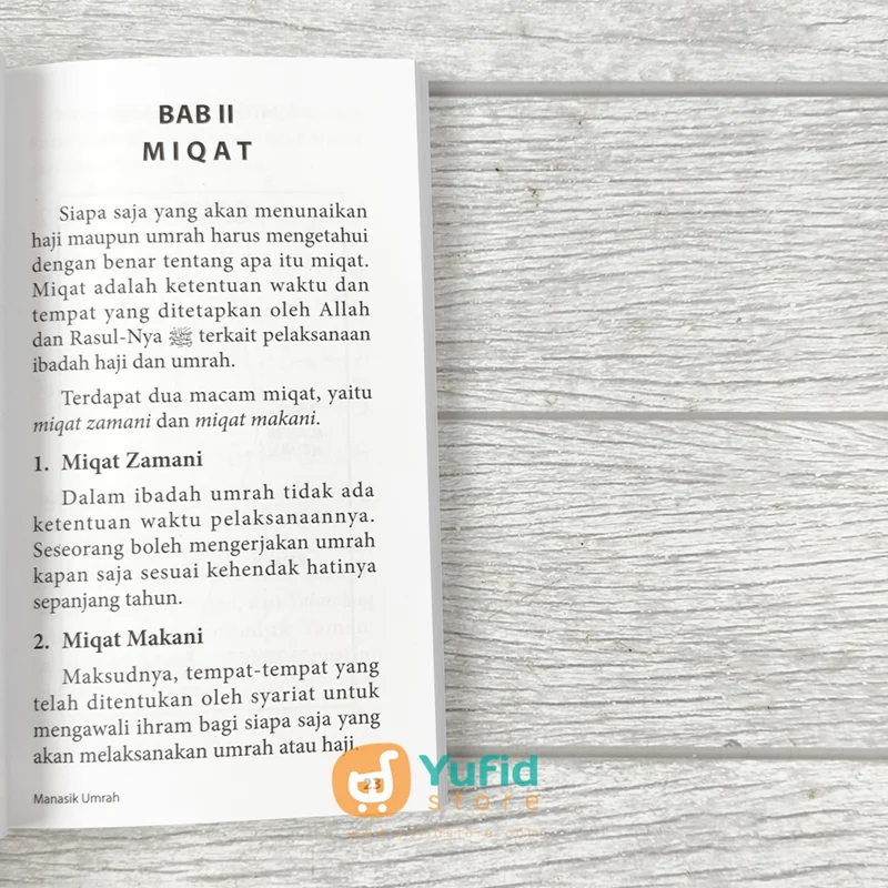 BUKU MANASIK UMRAH DAN DOA MENURUT AL-QURAN DAN AS-SUNNAH (PUSTAKA IMAM ASY-SYAFII) - Image 8