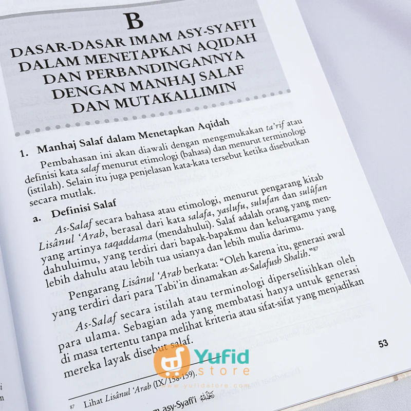 Buku Manhaj Aqidah Imam Asy-Syafi’i - Image 8