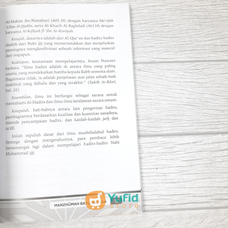 BUKU MANZHUMAH BAIQUNIYYAH & THURFATUTH THURAF (PUSTAKA ARAFAH) - Image 6