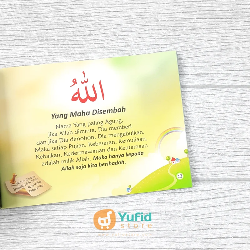 BUKU SAKU MARI KITA MENGENAL NAMA ALLAH TA'ALA (PUSTAKA IBNU UMAR) - Image 6