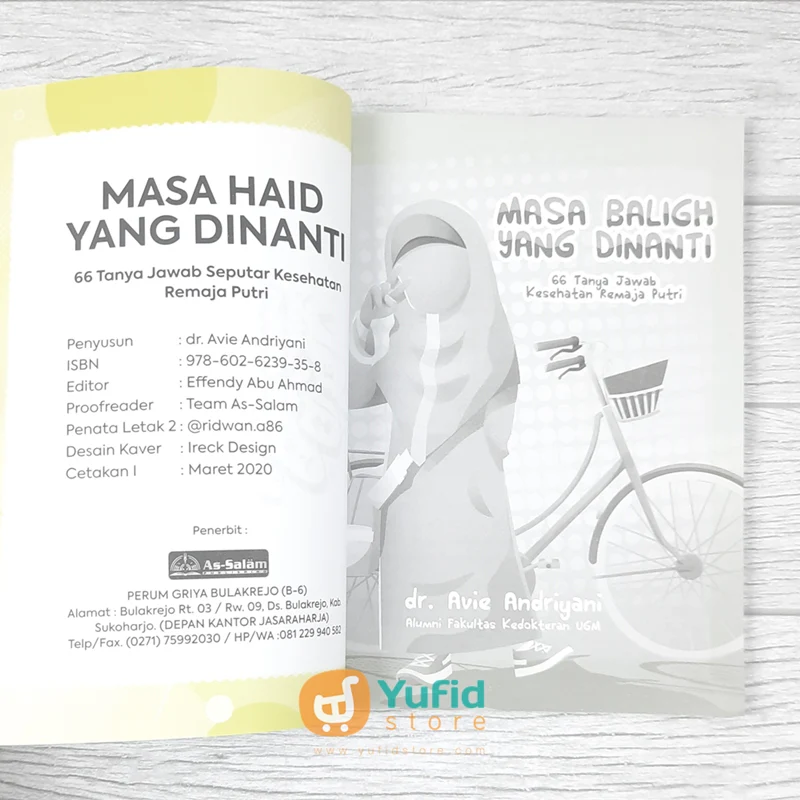 BUKU MASA BALIGH YANG DINANTI 66 TANYA JAWAB KESEHATAN REMAJA PUTRI (AS-SALAM PUBLISHING) - Image 3