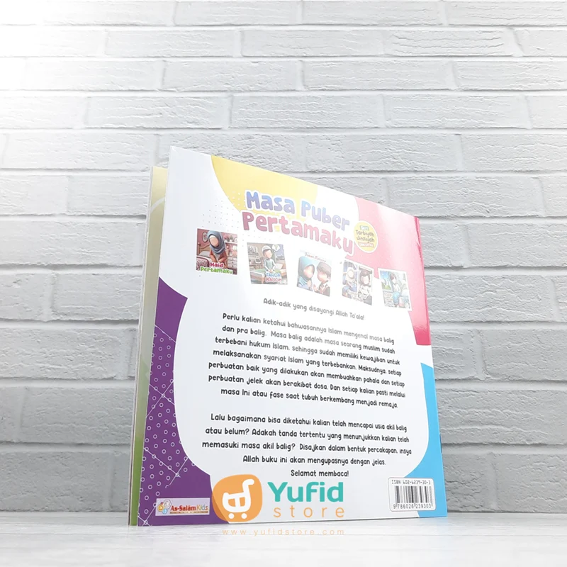 BUKU MASA PUBER PERTAMAKU SERI TARBIYAH JINSIYAH EDISI CERITA (AS-SALAM KIDS) - Image 2