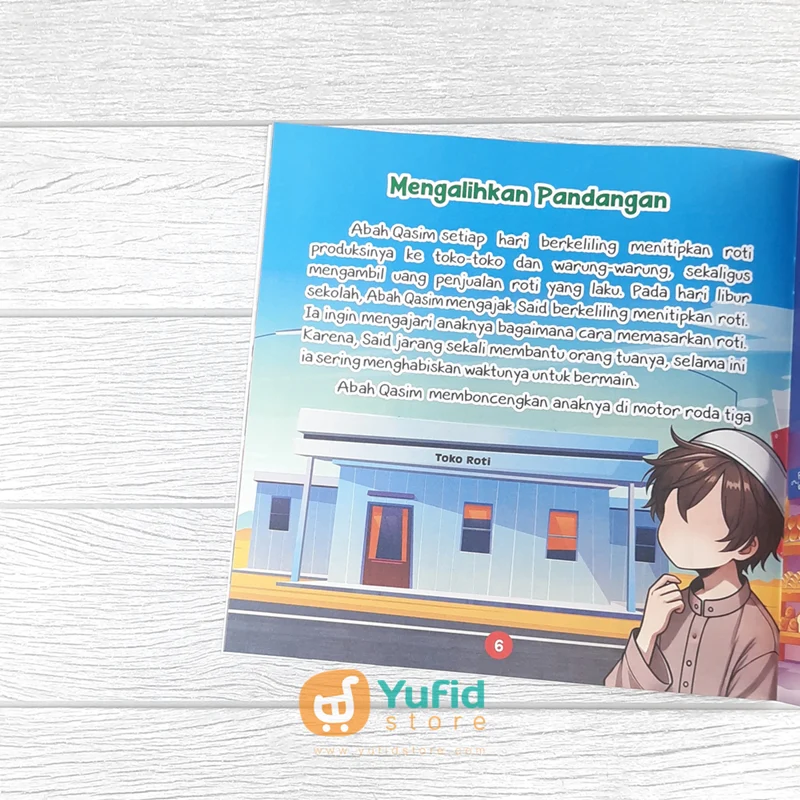 BUKU MASA PUBER PERTAMAKU SERI TARBIYAH JINSIYAH EDISI CERITA (AS-SALAM KIDS) - Image 8