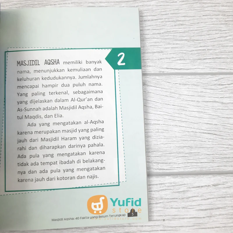 Buku Masjidil Aqsa 40 Fakta yang Belum Terungkap (Gema Insani Press) - Image 6