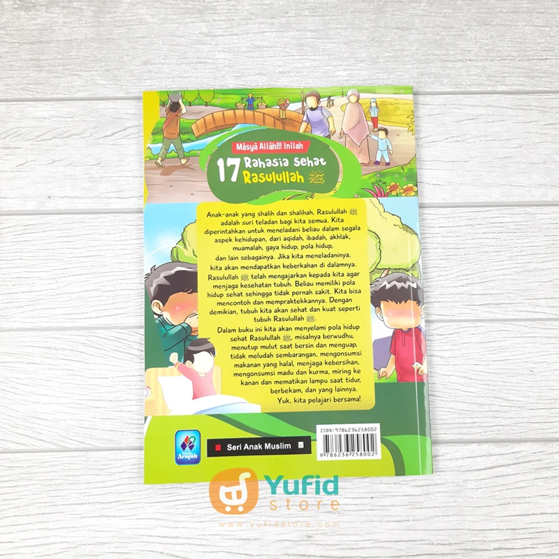 Buku Masya Allah Inilah 17 Rahasia Sehat Rasulullah (Pustaka Arafah) - Image 2