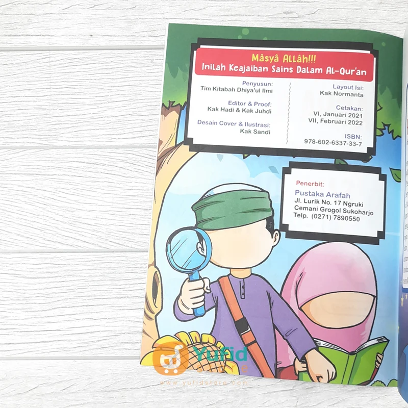 Buku Masya Allah Inilah Keajaiban Sains Dalam Al-Qur’an (Pustaka Arafah) - Image 3