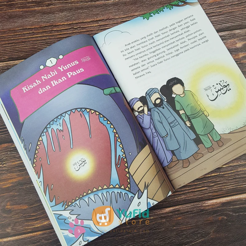 Buku Masya Allah Inilah Kisah-Kisah Nabi Dan Fauna Dalam Al-Qur’an (Pustaka Arafah) - Image 4