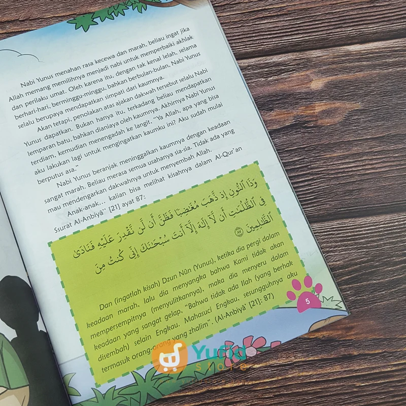 Buku Masya Allah Inilah Kisah-Kisah Nabi Dan Fauna Dalam Al-Qur’an (Pustaka Arafah) - Image 5