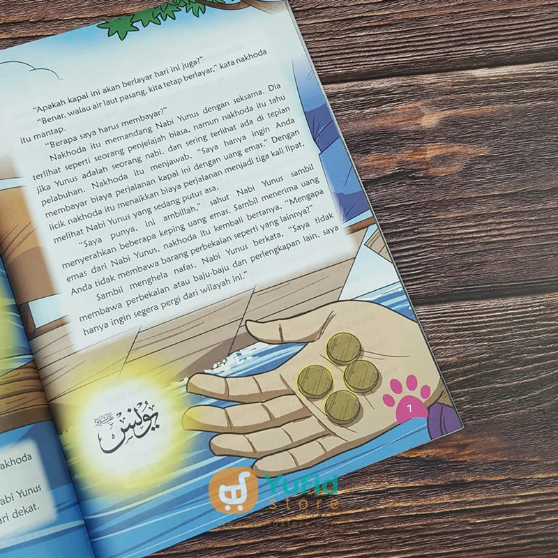 Buku Masya Allah Inilah Kisah-Kisah Nabi Dan Fauna Dalam Al-Qur’an (Pustaka Arafah) - Image 6