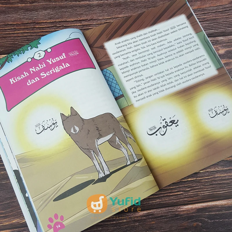 Buku Masya Allah Inilah Kisah-Kisah Nabi Dan Fauna Dalam Al-Qur’an (Pustaka Arafah) - Image 8
