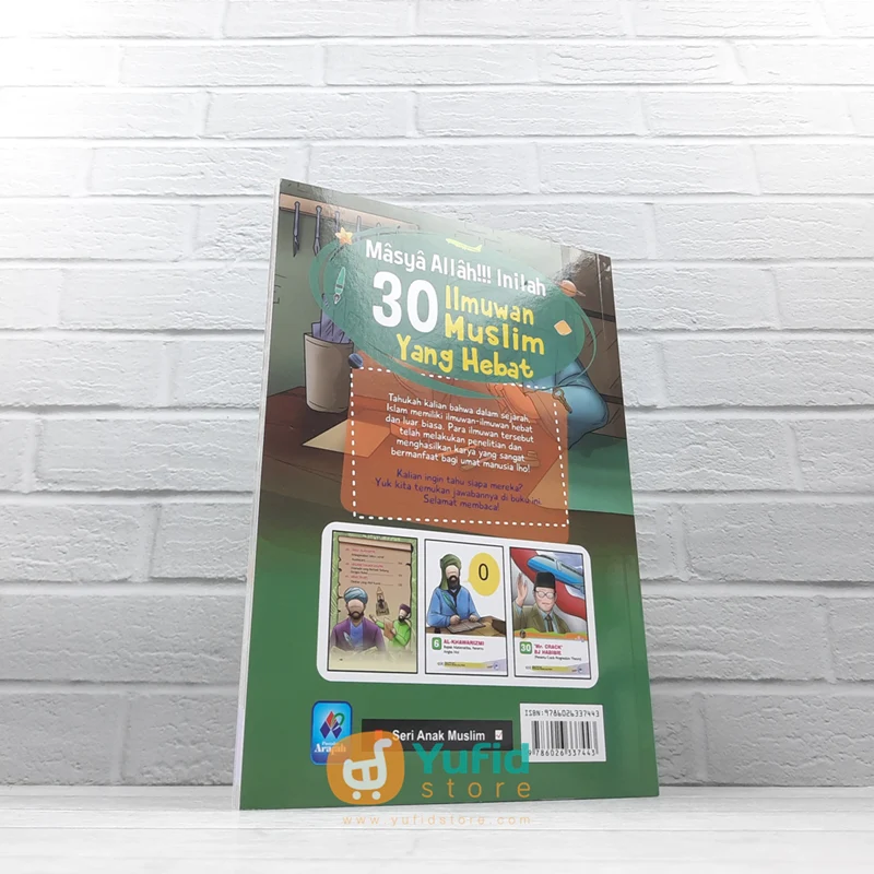 BUKU MASYAALLAH!! INILAH 30 ILMUWAN MUSLIM YANG HEBAT (PUSTAKA ARAFAH) - Image 2