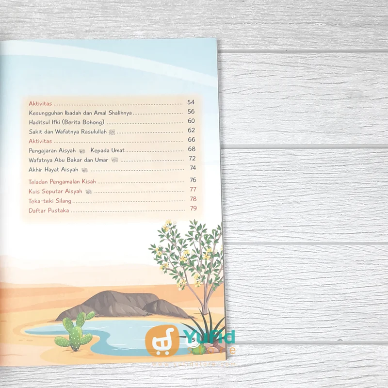 BUKU MASYAALLAH INILAH KISAH INDAH IBUNDA AISYAH RADHIYALLAHU ANHA (PUSTAKA ARAFAH) - Image 5