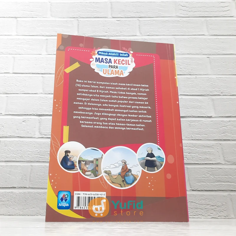 BUKU MASYAALLAH!!! INILAH MASA KECIL PARA ULAMA (PUSTAKA ARAFAH) - Image 2