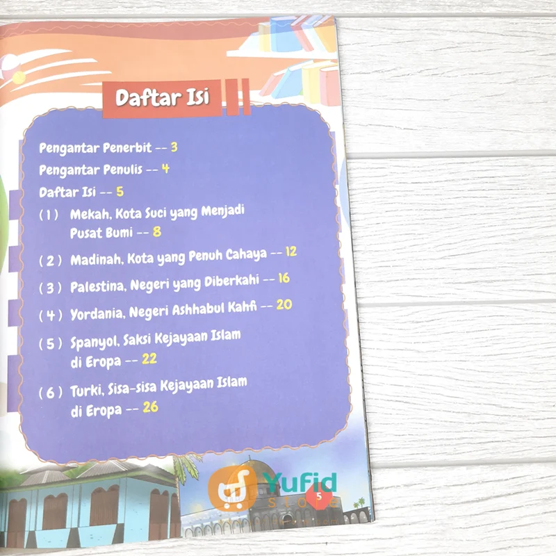 BUKU MASYAALLAH!!! INILAH TEMPAT-TEMPAT BERSEJARAH DALAM ISLAM (PUSTAKA ARAFAH) - Image 4