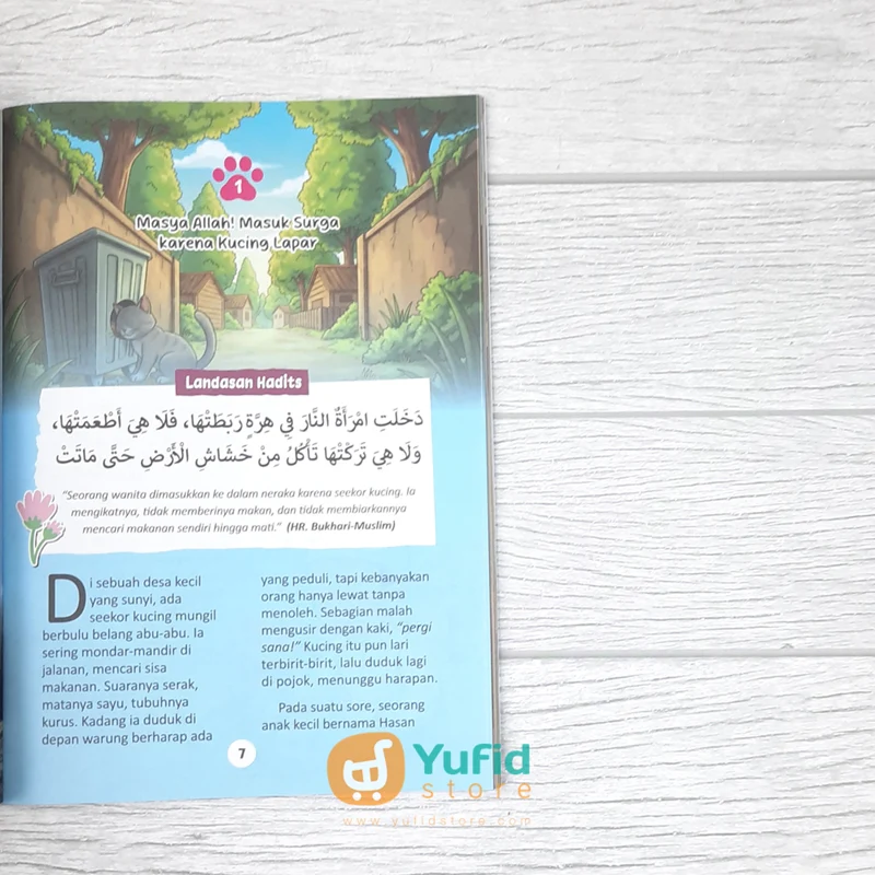 BUKU MASYAALLAH MASUK SURGA KARENA KUCING (AS-SALAM KIDS) - Image 6