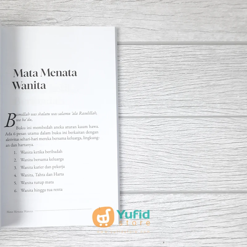 BUKU MATA MENATA WANITA - UNTAIAN NASIHAT UNTUK KAUM HAWA (MUAMALAH PUBLISHING) - Image 5