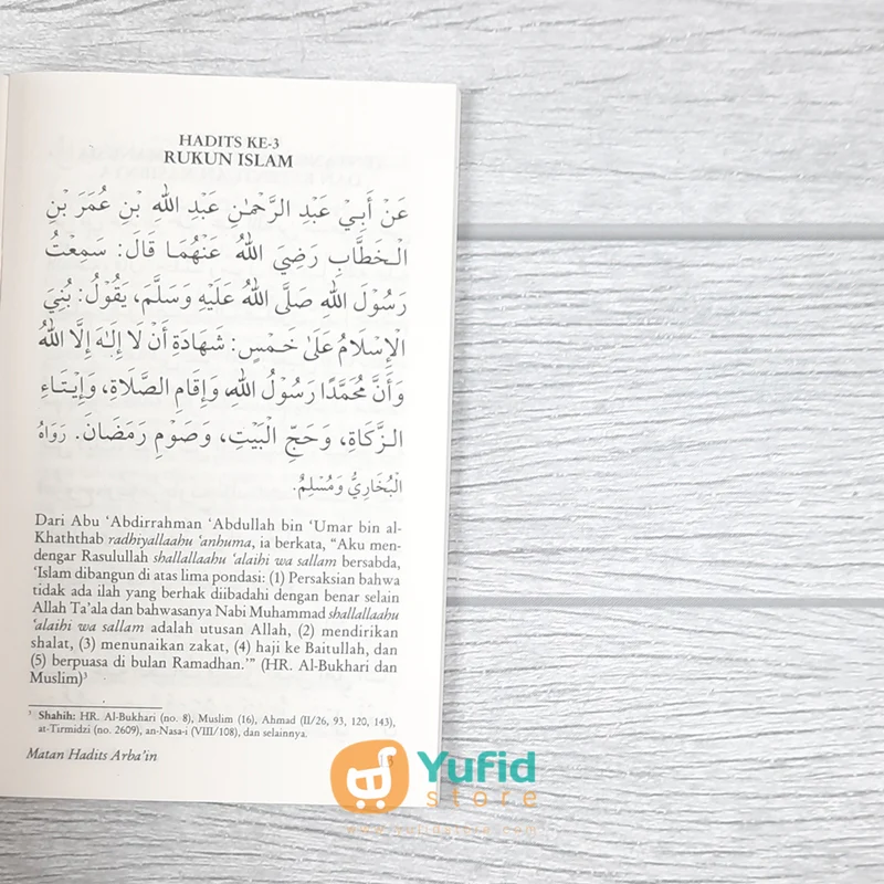 BUKU SAKU MATAN HADITS ARBAIN (PUSTAKA IBNU UMAR) - Image 4