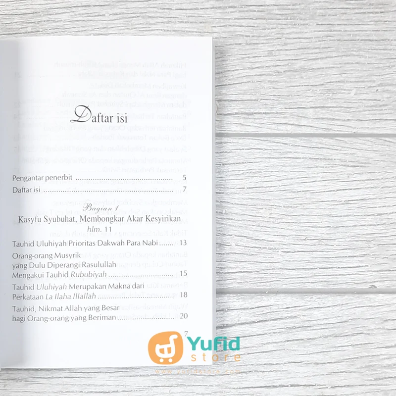 BUKU MATAN KASYFU SYUBUHAT DILENGKAPI USHULUS SITTAH MEMBONGKAR AKAR KESYIRIKAN (MEDIA HIDAYAH) - Image 4