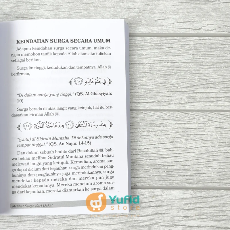 BUKU MELIHAT SURGA DARI DEKAT SEAKAN ANDA MASUK KE DALAMNYA (PUSTAKA AL INABAH) - Image 8