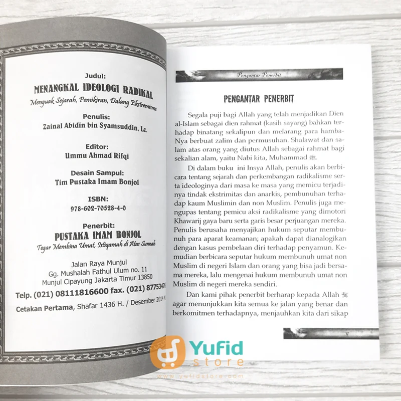Buku Menangkal Ideologi Radikal (Pustaka Imam Bonjol) - Image 3