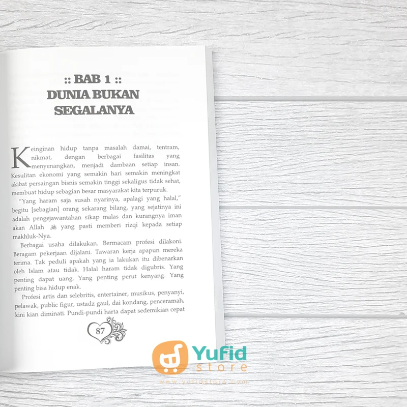 BUKU MENEPI DARI DUNIA (SHAFA PUBLIKA) - Image 8