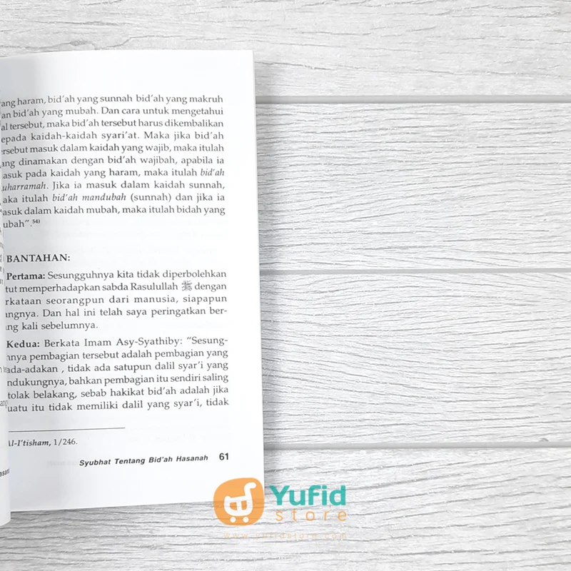 BUKU MENGAPA ANDA MENOLAK BID'AH HASANAH (AT-TIBYAN) - Image 8