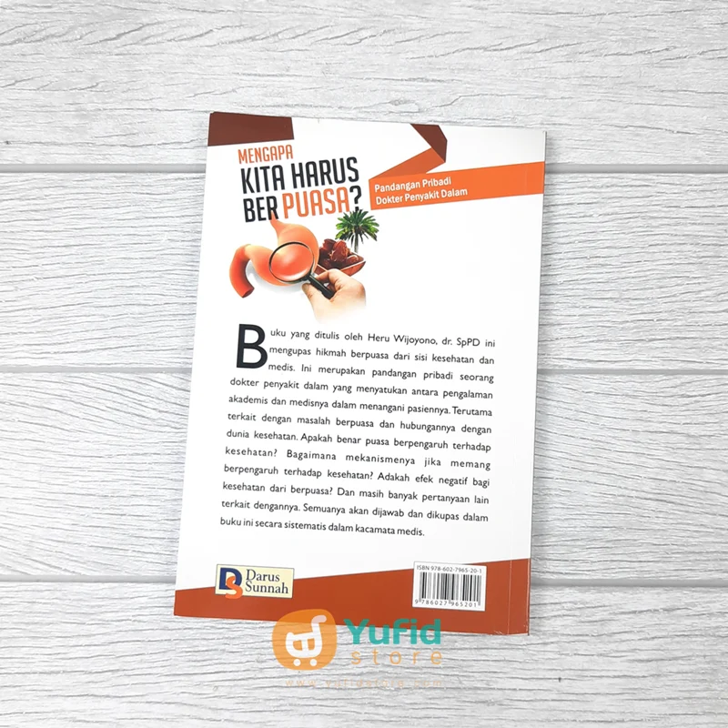 BUKU MENGAPA KITA HARUS BERPUASA (DARUS SUNNAH) - Image 2