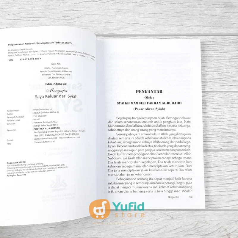 BUKU MENGAPA SAYA KELUAR DARI SYIAH (PUSTAKA AL KAUTSAR) - Image 3
