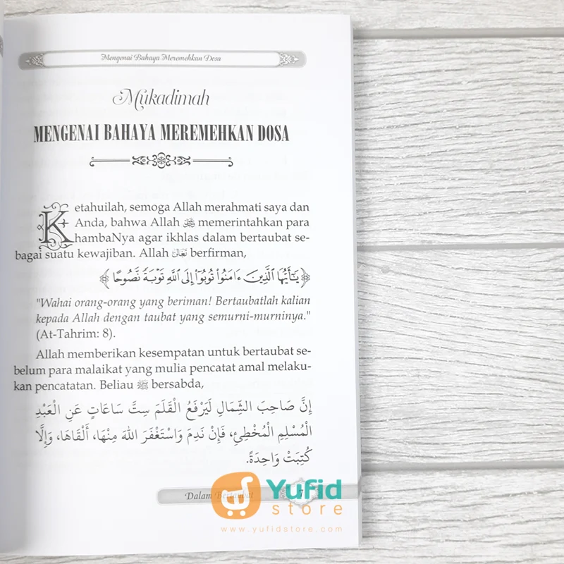 BUKU MENGATASI RINTANGAN DAN MENEPIS KERAGUAN DALAM BERTAUBAT (DARUL HAQ) - Image 4