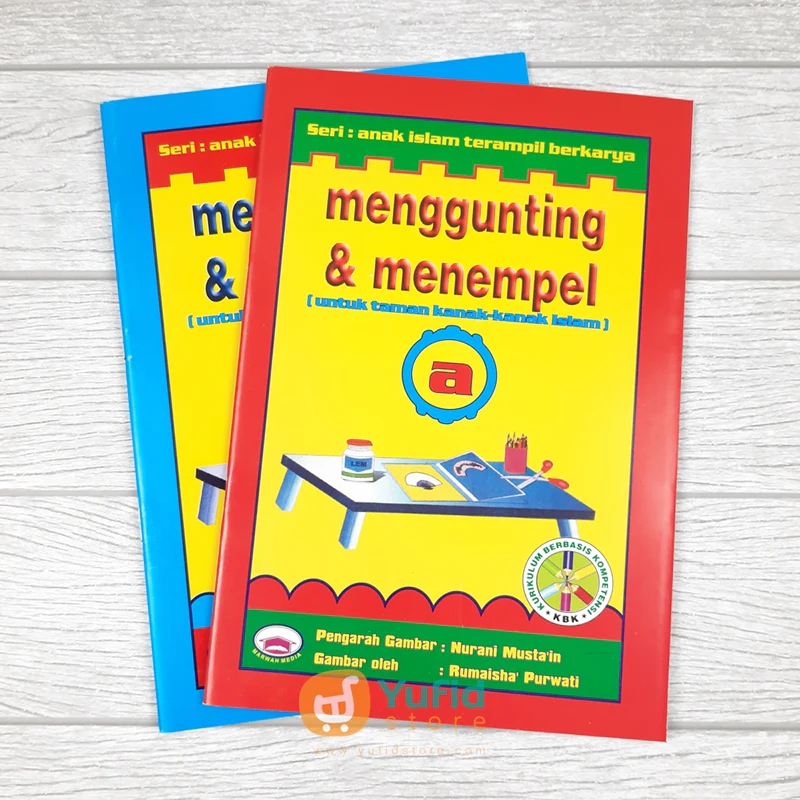 Buku Menggunting Dan Menempel 2 Jiid (Marwah Media)