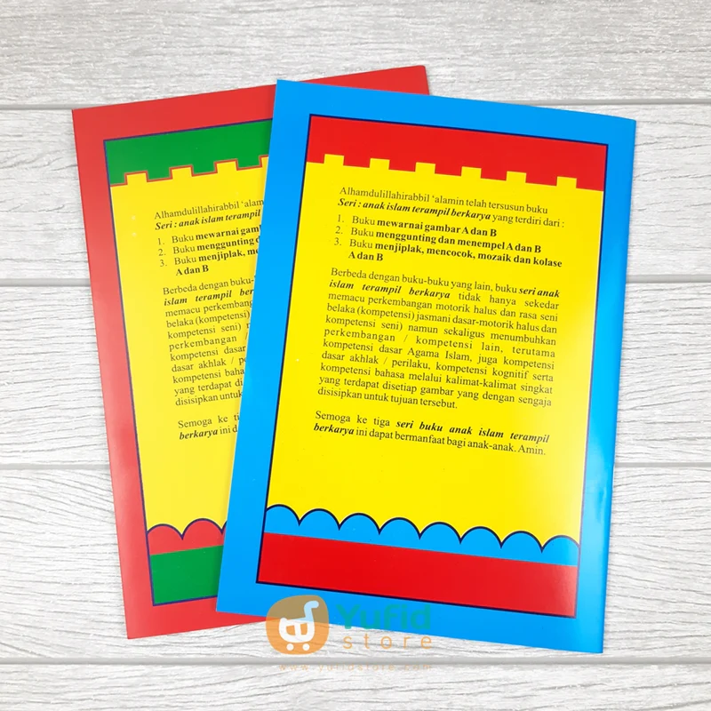 Buku Menggunting Dan Menempel 2 Jiid (Marwah Media) - Image 2