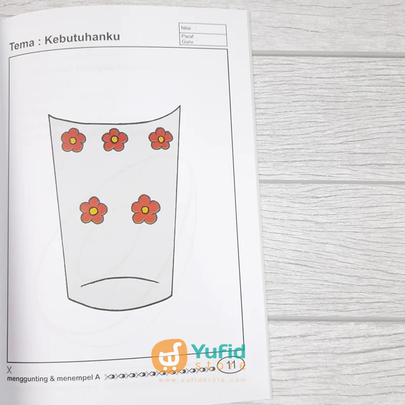 Buku Menggunting Dan Menempel 2 Jiid (Marwah Media) - Image 7