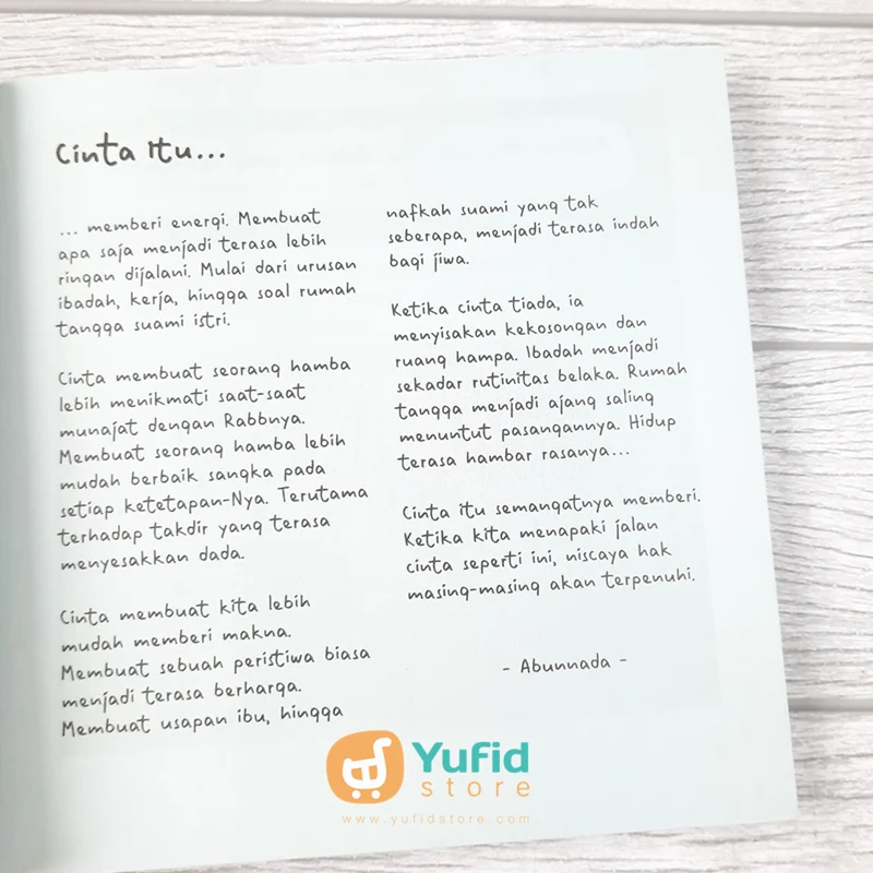 BUKU MENIMBANG CINTA (PUSTAKA SAWO KECIK) - Image 4