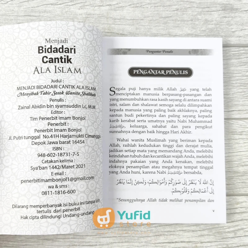 Buku Menjadi Bidadari Cantik Ala Islami (Pustaka Imam Bonjol) - Image 3