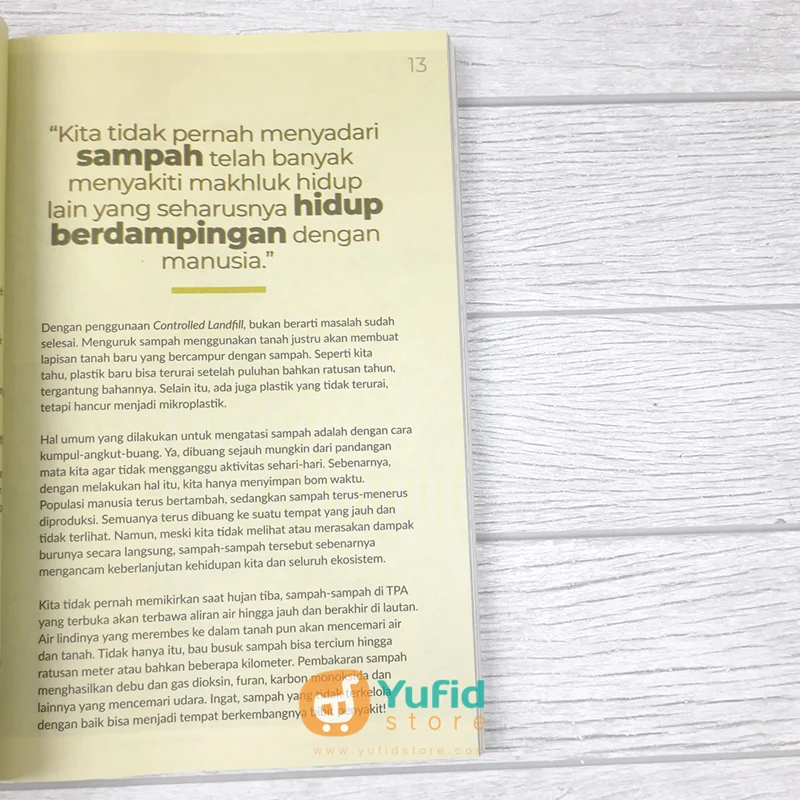 BUKU MENUJU RUMAH MINIM SAMPAH (BENTALA KATA) - Image 6