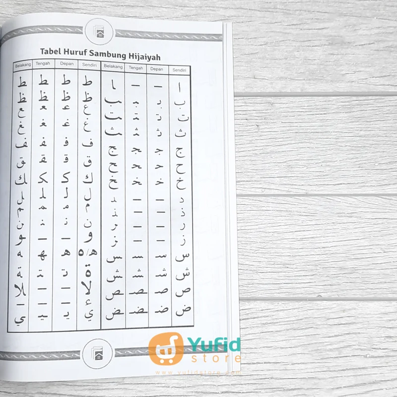 BUKU MENULIS ARAB HURUF HIJAIYAH JILID 2 - METODE ANABA (RUMAH QURAN ANNISA) - Image 4