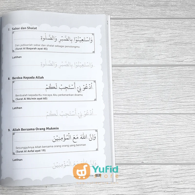 BUKU MENULIS ARAB HURUF HIJAIYAH JILID 4 - METODE ANABA (RUMAH QURAN ANNISA) - Image 6