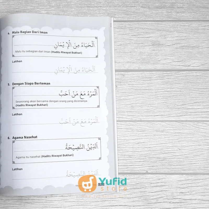 BUKU MENULIS ARAB HURUF HIJAIYAH JILID 4 - METODE ANABA (RUMAH QURAN ANNISA) - Image 7
