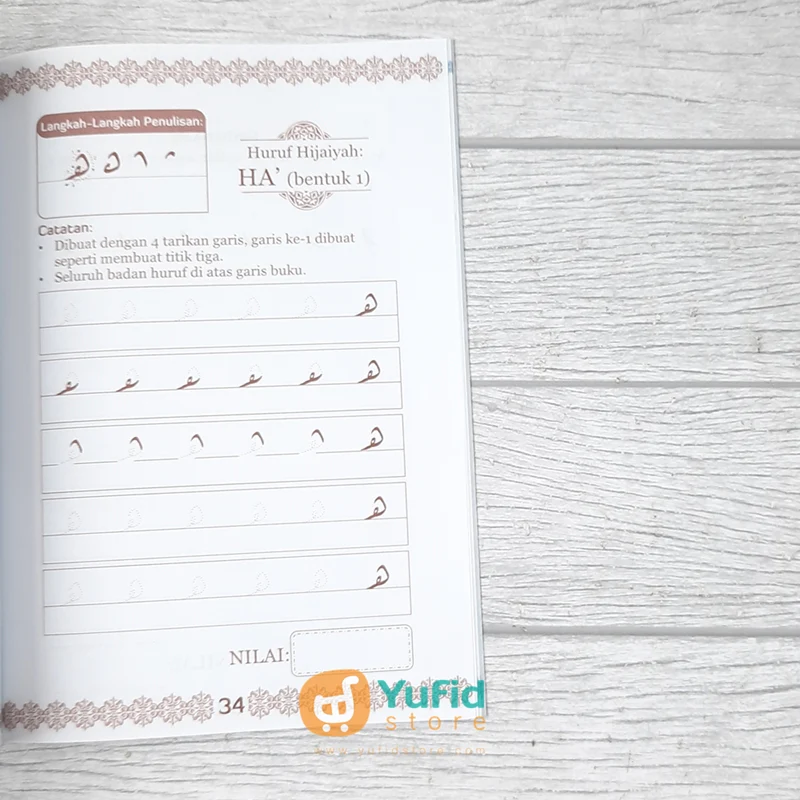 BUKU MENULIS CEPAT DAN INDAH DENGAN KHOTH RIQAH JILID 2 (ATTUQA) - Image 8