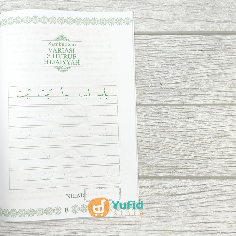 BUKU MENULIS CEPAT DAN INDAH DENGAN KHOTH RIQAH JILID 6 (ATTUQA) - Image 4