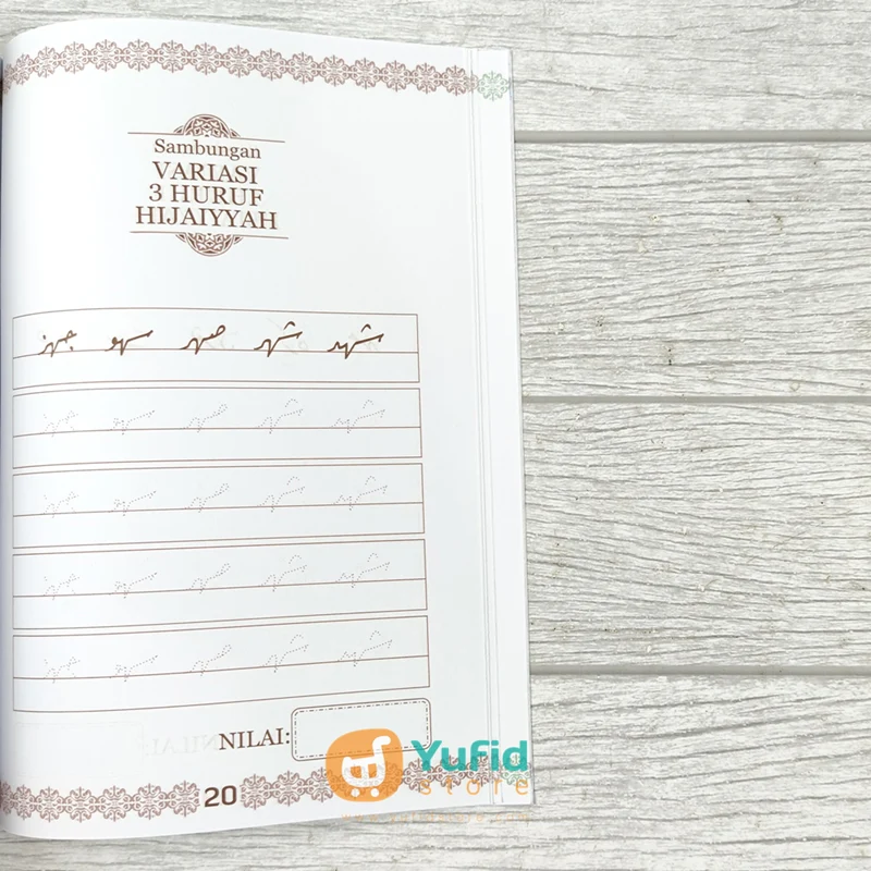 BUKU MENULIS CEPAT DAN INDAH DENGAN KHOTH RIQAH JILID 6 (ATTUQA) - Image 6