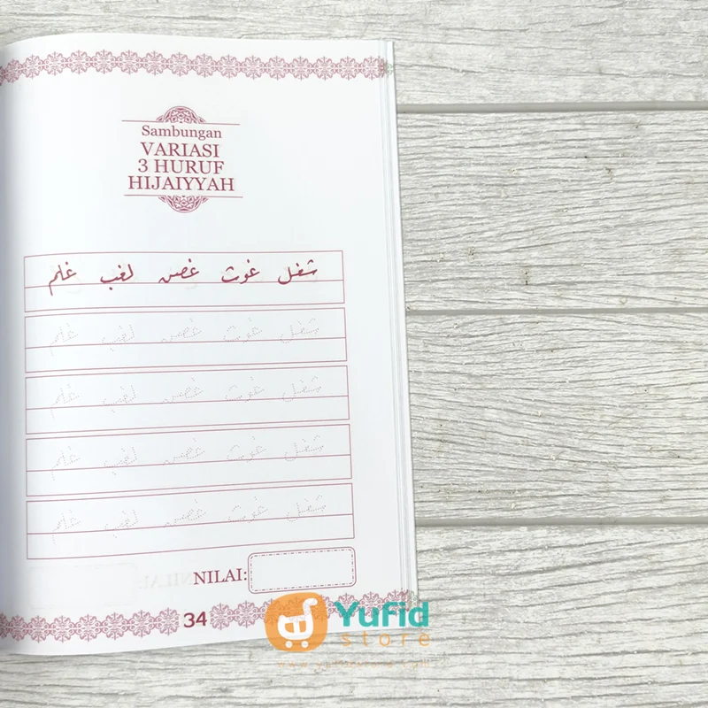 BUKU MENULIS CEPAT DAN INDAH DENGAN KHOTH RIQAH JILID 6 (ATTUQA) - Image 8
