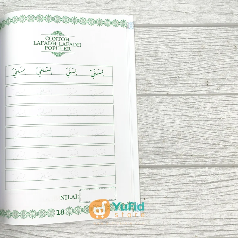 BUKU MENULIS CEPAT DAN INDAH DENGAN KHOTH RIQAH JILID 7 (ATTUQA) - Image 6