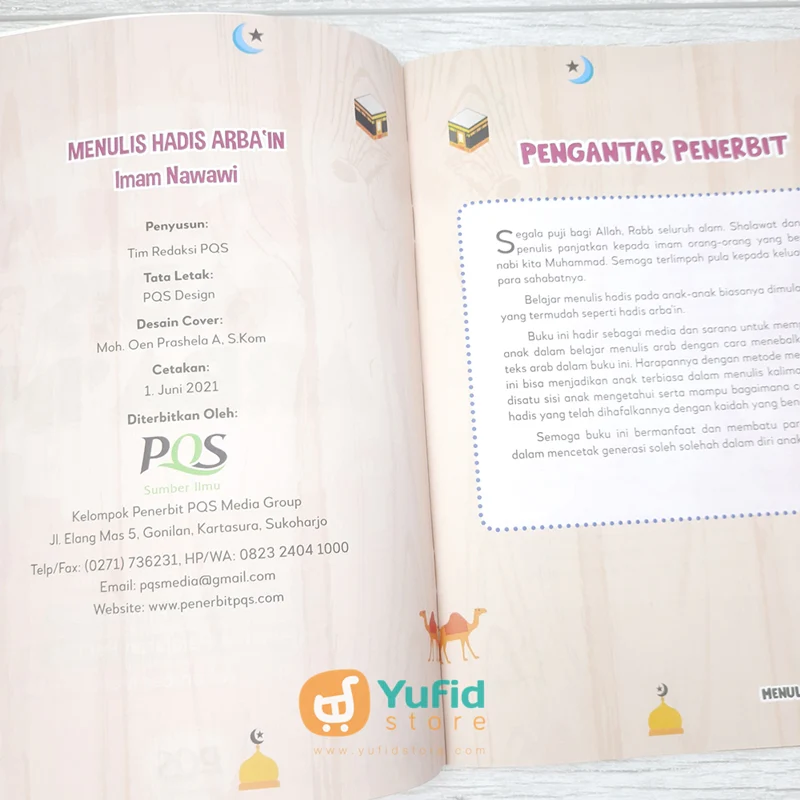 Buku Menulis Hadis Arbain 2 Jilid (PQS) - Image 3
