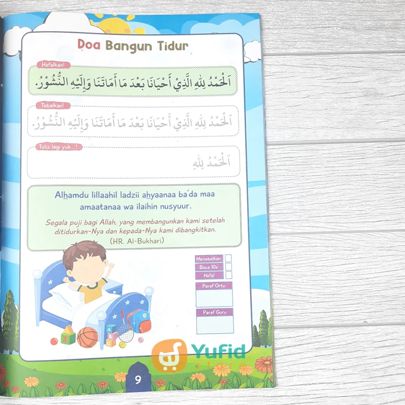 BUKU MENULIS SAMBIL MENGHAFAL DOA SEHARI-HARI (PUSTAKA ARAFAH) - Image 7