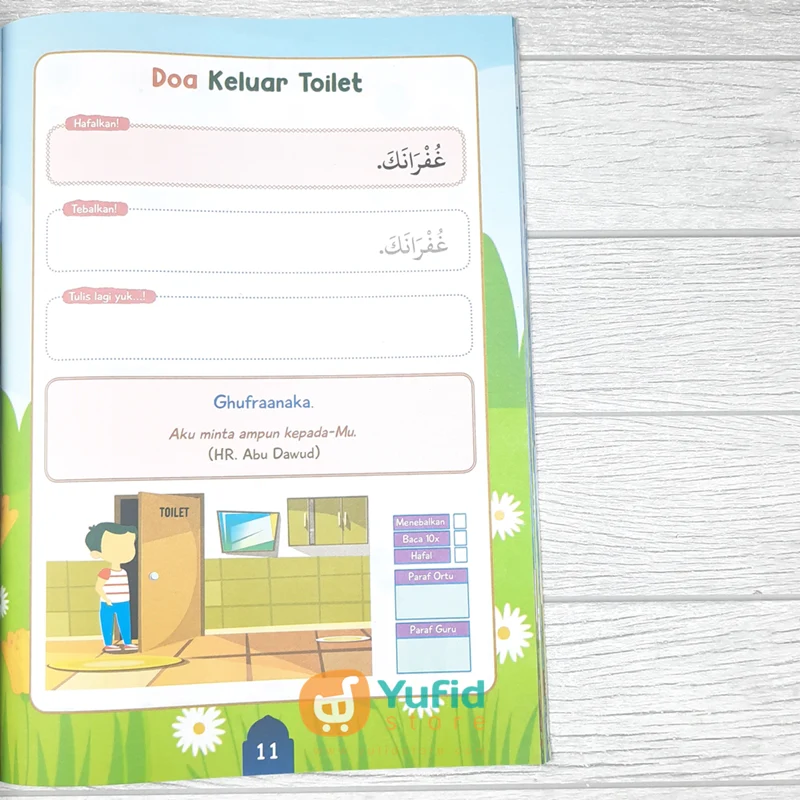 BUKU MENULIS SAMBIL MENGHAFAL DOA SEHARI-HARI (PUSTAKA ARAFAH) - Image 8