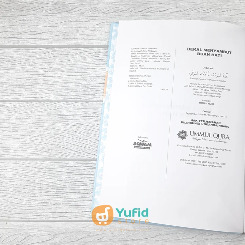 Buku Menyambut Buah Hati (Ummul Qura) - Image 4