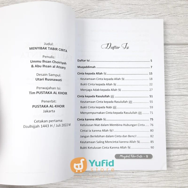 BUKU MENYIBAK TABIR CINTA (PUSTAKA AL KHOIR) - Image 3
